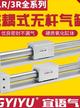 /350/73-ZR///01040L32H0//无杆气缸长偶//2030磁Y式0- 6 CR10503