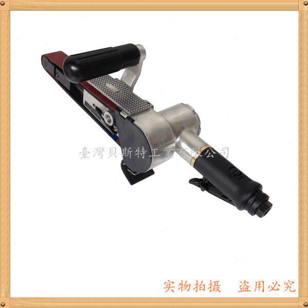 台湾贝斯特AT-7109气动砂带机 30MM砂带机 环带机 打磨机 拉丝机
