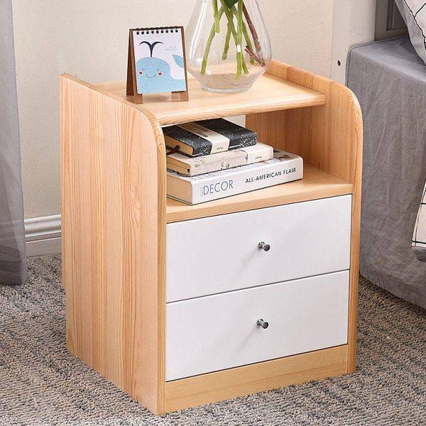 床头柜简约现代迷你小型30cm 35 40超窄实木边柜卧室储物收纳柜子,住宅家具,床头柜,淘宝优惠券,粉丝福利购,淘宝优惠卷