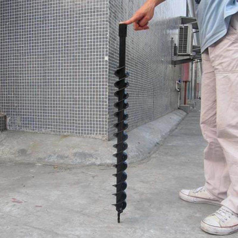 供应汽油地钻机通用配件——100MM直径双页合金钻头钻孔机钻头