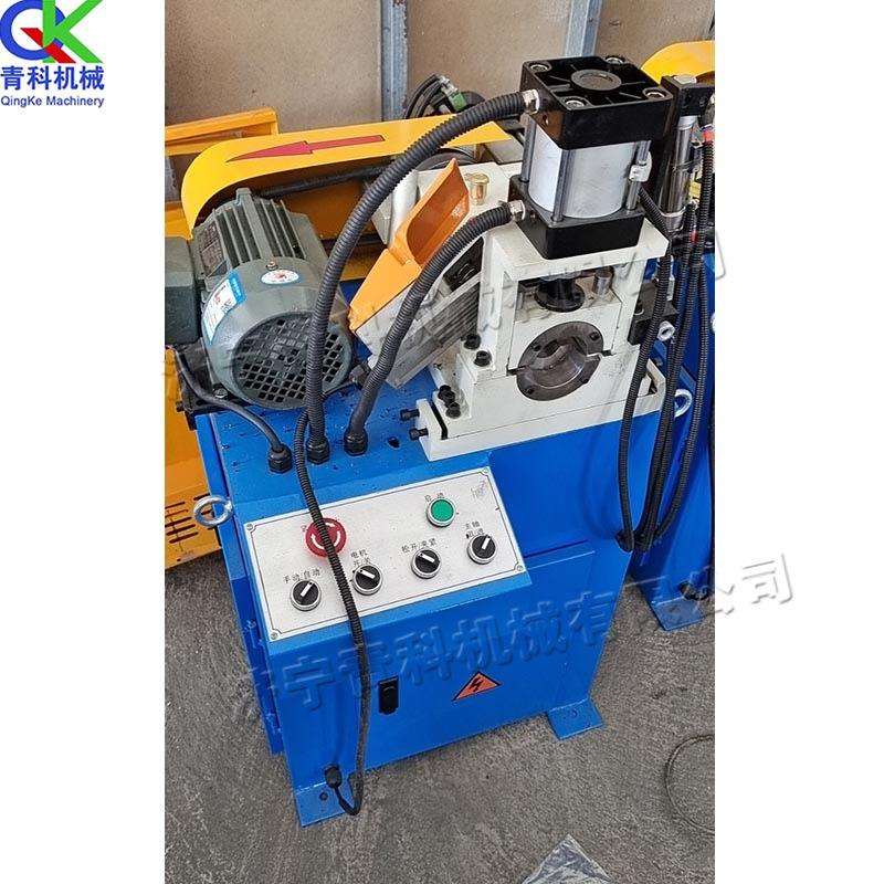 全自动圆管倒角机 台式金属材料倒边机 电动液压不锈钢管磨边机