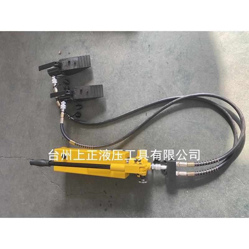 博鑫14T双头液压法兰分离器液压扩张器 FSH-14-2（含双油路手动泵