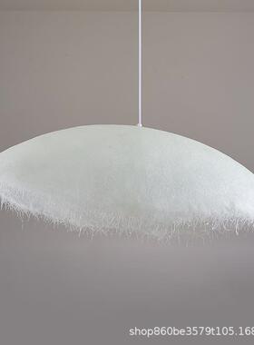 造心家具|意大利设计师款创意鸟巢蚕丝状客厅餐厅吊灯floor lamp