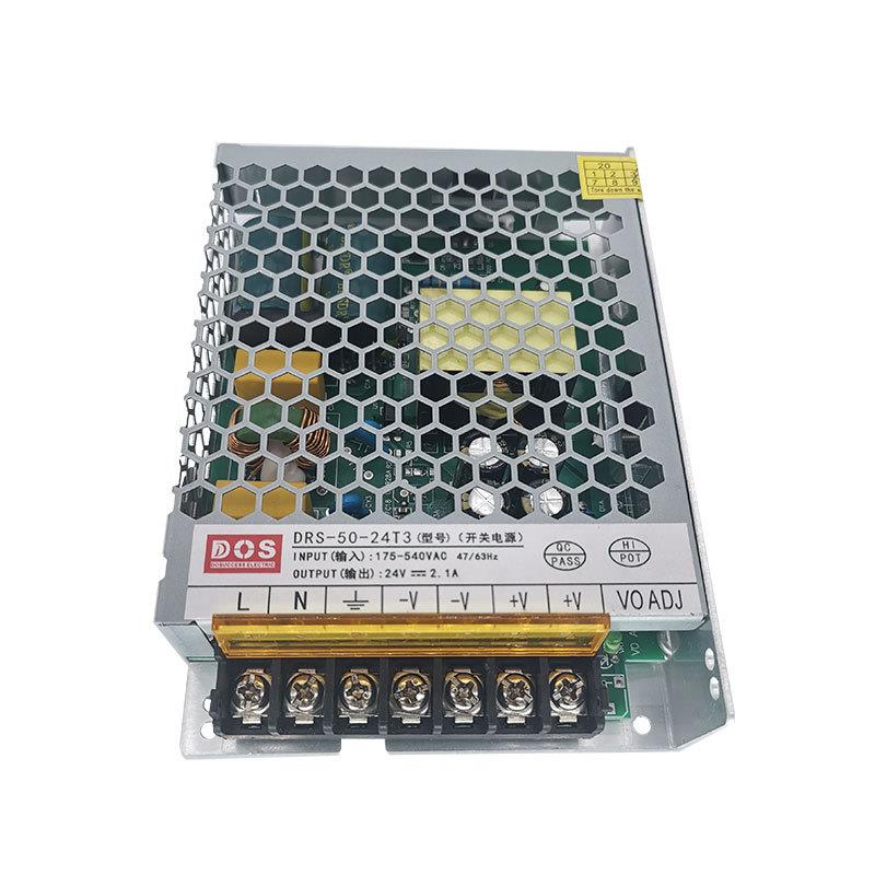 AC380V可达540V宽电压输入开关电源供应器50W直流24V2.1A质保三年