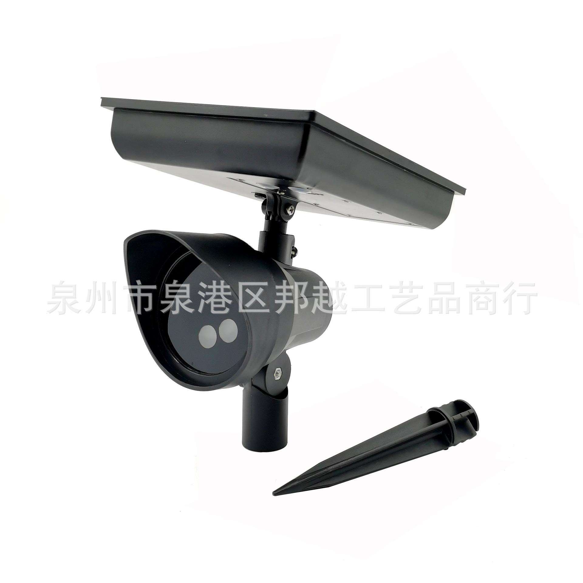 跨境新款太阳能射灯草坪灯草地户外庭院灯花园灯照树公园景观灯