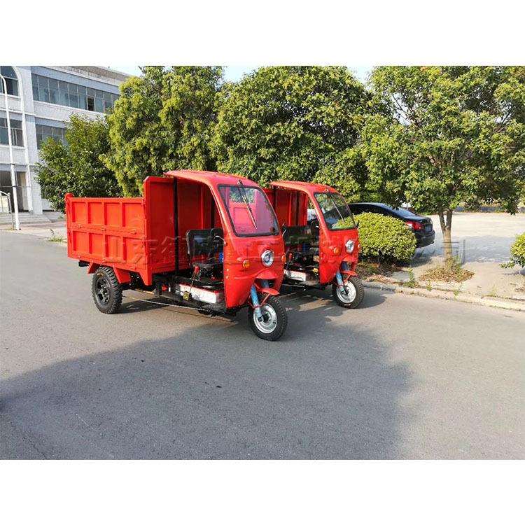 自伸缩水鼓冲洗机 方管车架三轮雾炮车 塑料水桶双侧喷头洒水车