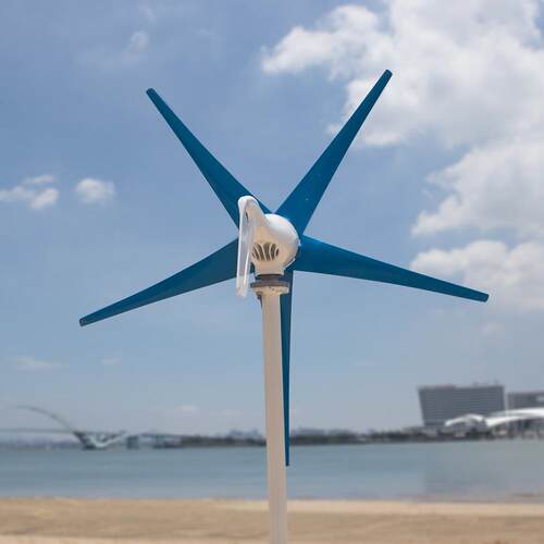 厂家直销 水平轴 100W200W300W12v24v 小型风力发电机 风光互补