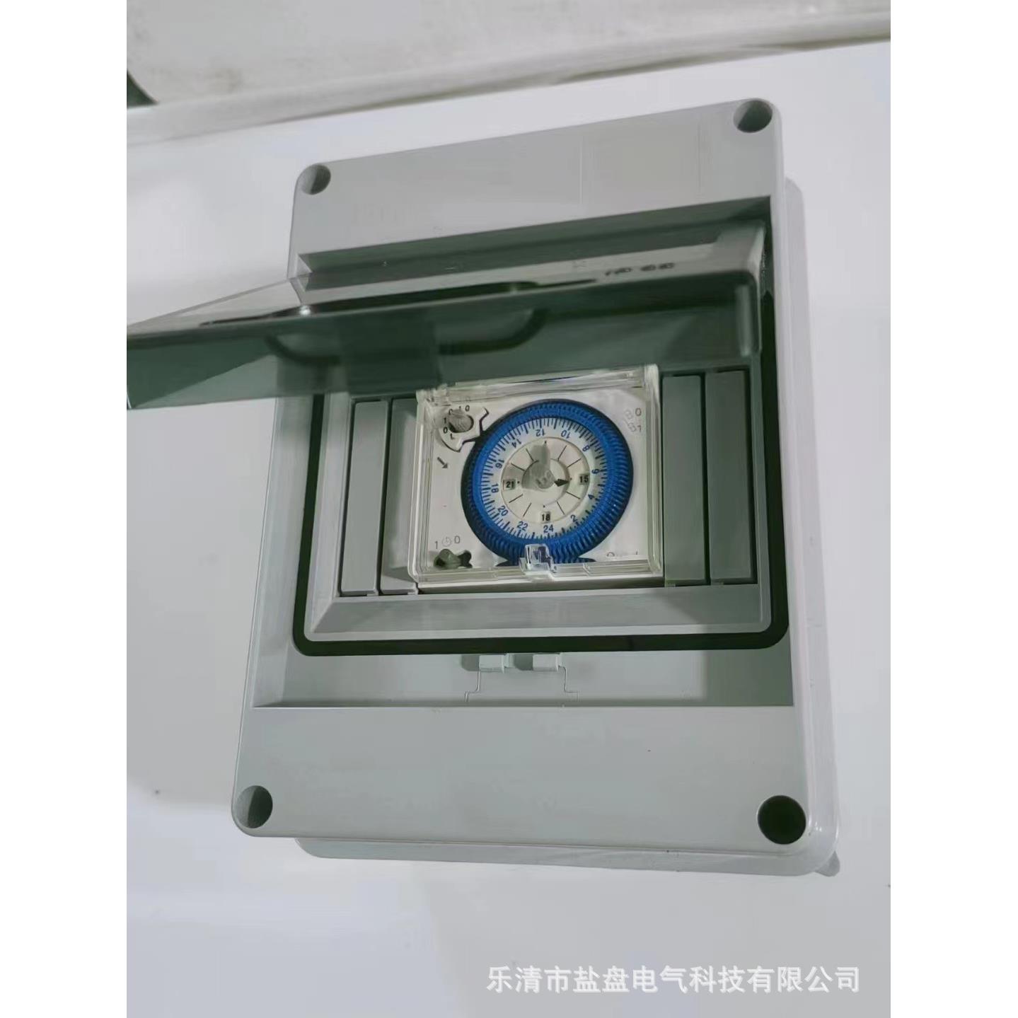 微电脑计时开关SUL181D 机械定时器时控开关英文加防水盒一整套