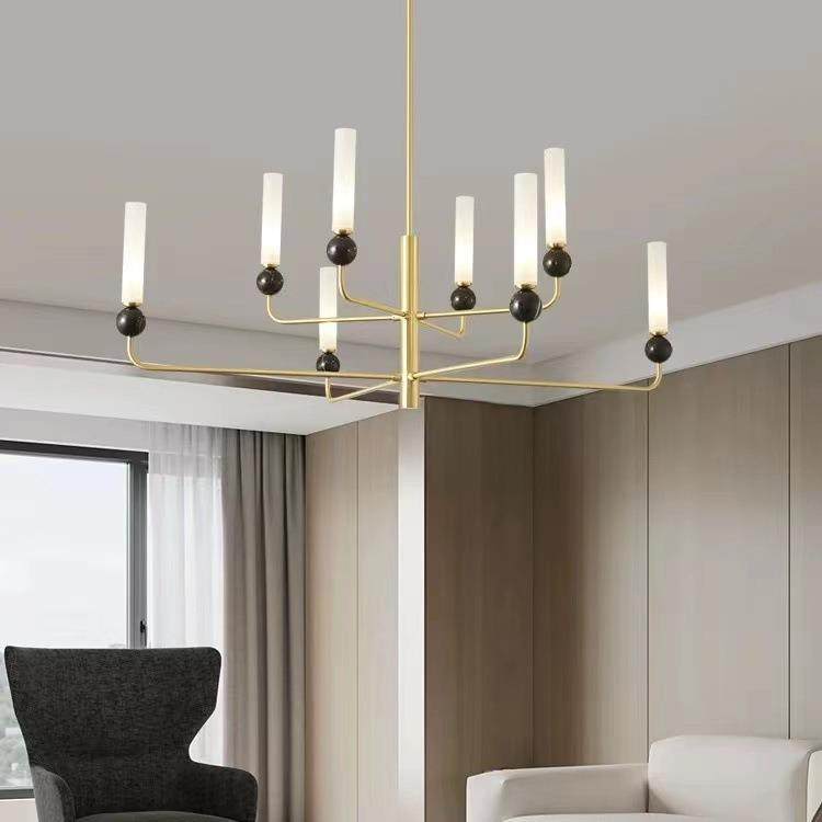 全铜客厅吊灯北欧后现代简约餐厅书房卧室创意轻奢极简大理石灯具,电子元器件市场,其它元器件,淘宝优惠券,粉丝福利购,淘宝优惠卷