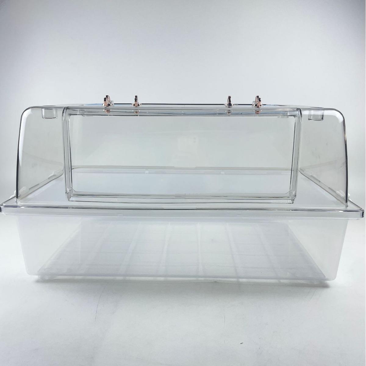 仓鼠笼子全透明金丝熊塑料基础笼小宠饲养箱豪华别墅亚克力高透