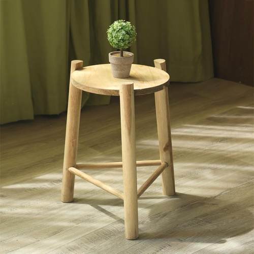 实木室内落地式客厅小阳台托架展示中式花盆摆件木质置物架子