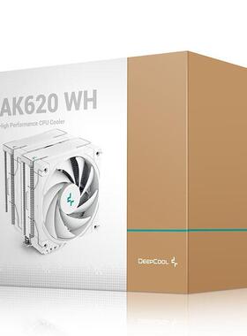 九州风神冰立方AK620/500双塔镀镍铜管12cm风扇静音电脑cpu散热器