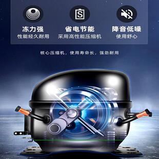 广东星星格林斯达冰柜V款四门冰箱立式展示柜厨房商业用制冷设备