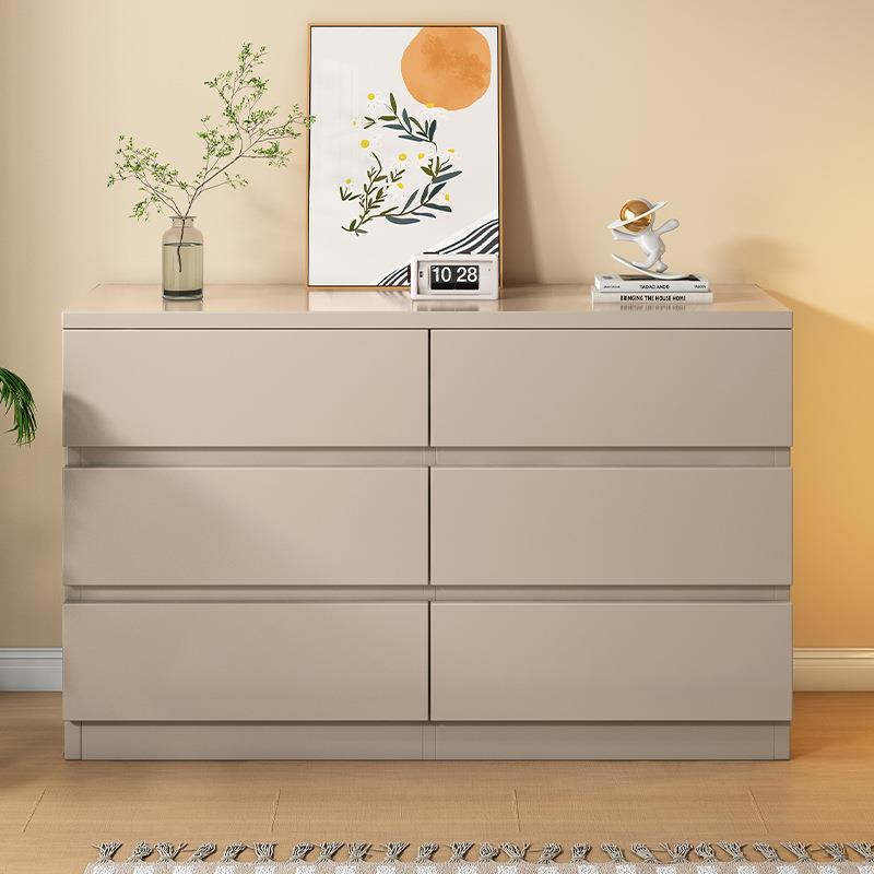 实木斗柜简约现代卧室床尾置物五斗柜客厅靠墙储物加宽六斗收纳柜