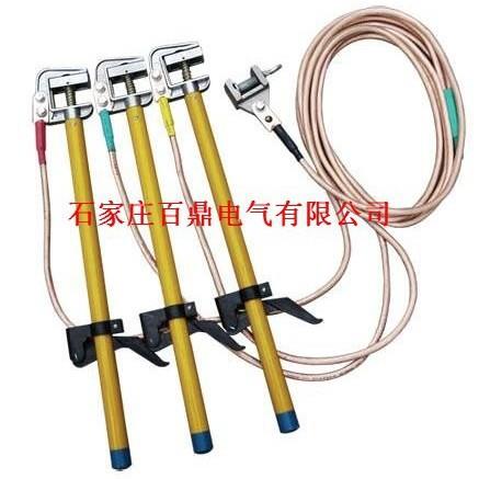 套装接地线装置配0.5米杆*3只 25mm线-3.5米 10kv高压接地线