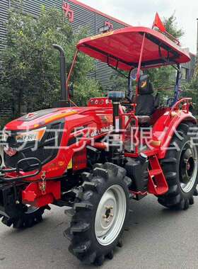 常力厂家生产供应 CL704水田轮耕地拖拉机 农田农用四轮拖拉机