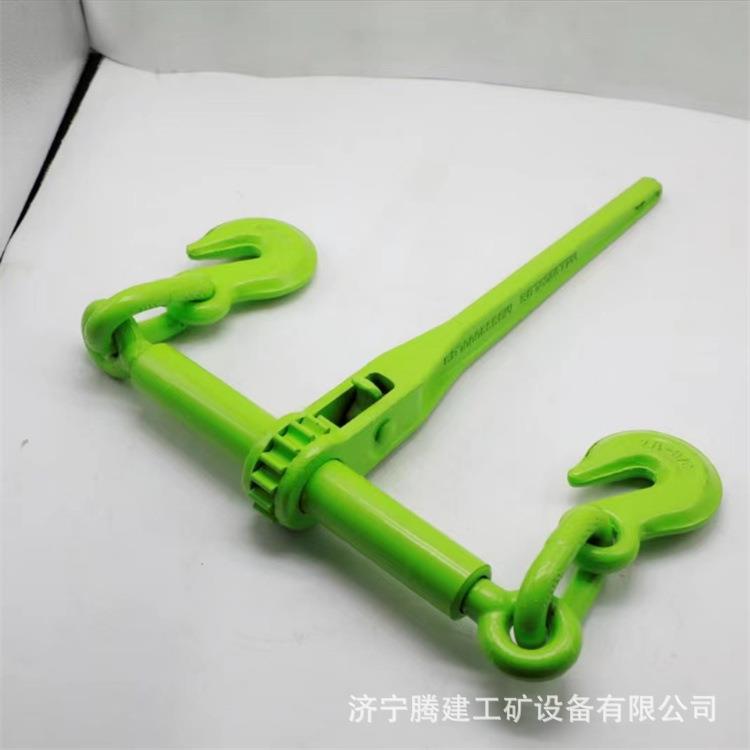 矿车棘轮c式拉紧器3吨煤矿z4t棘轮式封车器 链条杠杆拉紧器紧锁器