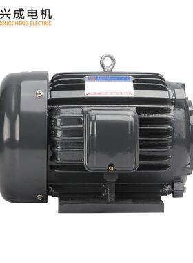 液压油泵YT112M 4极3.75KW配PV2R1叶片泵5HP油泵交流卧式电机