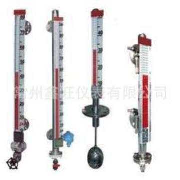 不锈钢磁翻板液位计 4-20ma带远传高温高压水位计防爆磁性油位计
