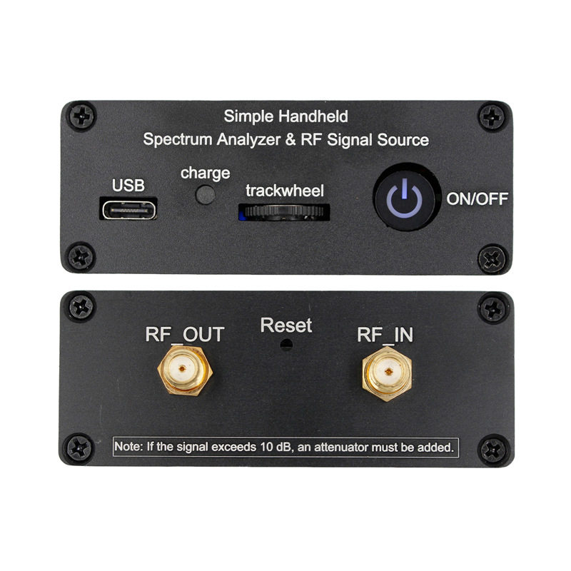 ZQ6手持频谱仪带跟踪源&信号源4.3寸工业级触摸屏6G手持频谱仪
