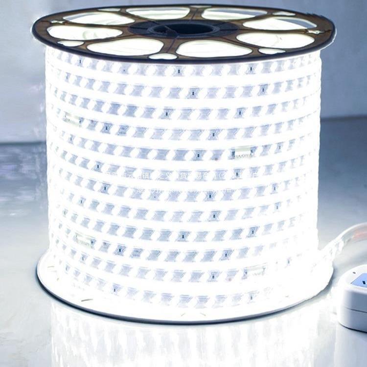 工程24v36v低压LED灯带户外防水工地下室隧道矿井施工照明亮白光