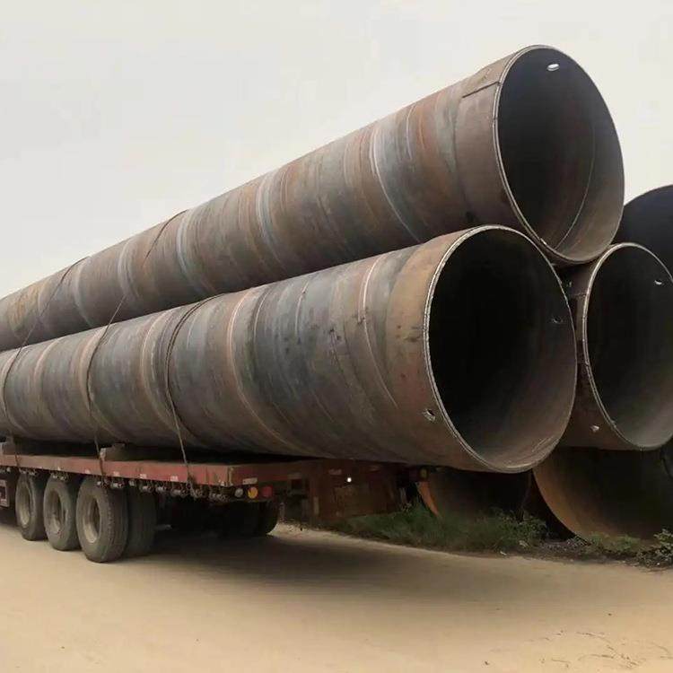 Q235B双面埋弧焊接螺旋钢管给水排水大口径钢管打桩螺旋卷管