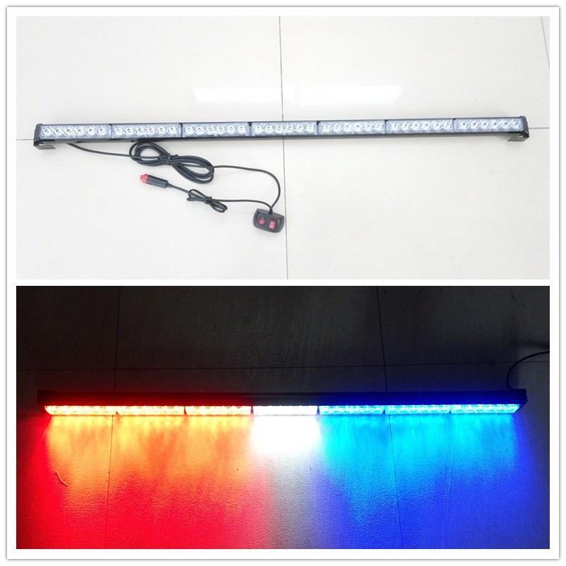 906-7高亮爆闪灯 6LED 7节棍子灯 长条爆闪灯 42LED长排爆闪灯