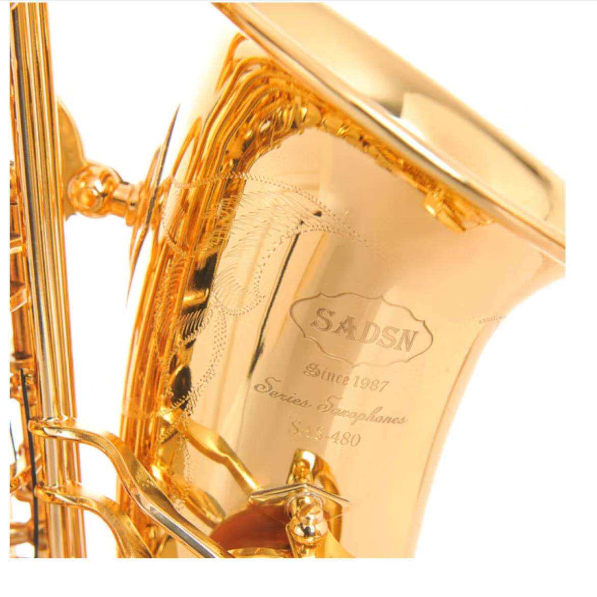 塞德森降B调高音弯管萨克斯 成人儿童小弯管高音萨克斯风乐器