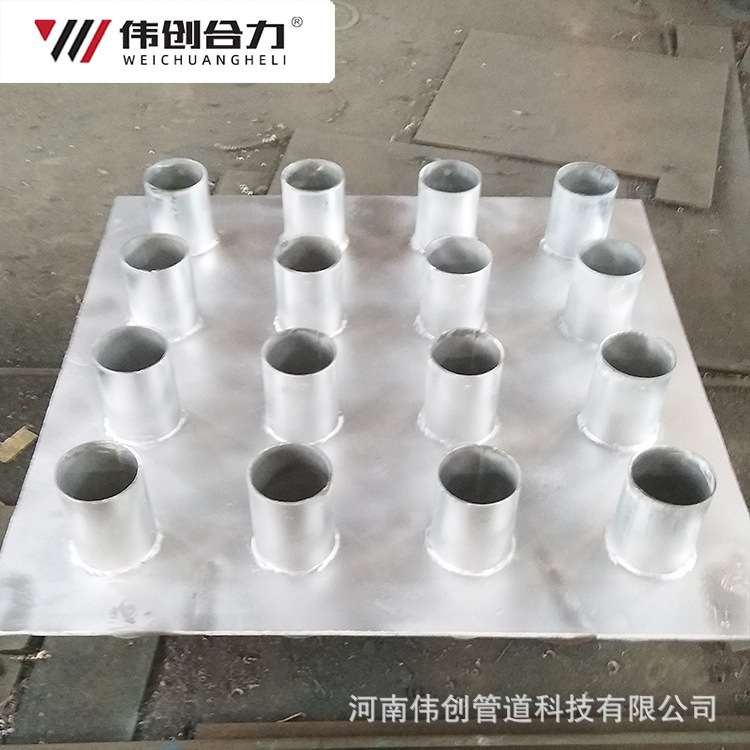 不锈钢穿墙密闭肋防水套管07FD02电气组合套管人防工程通风密闭肋