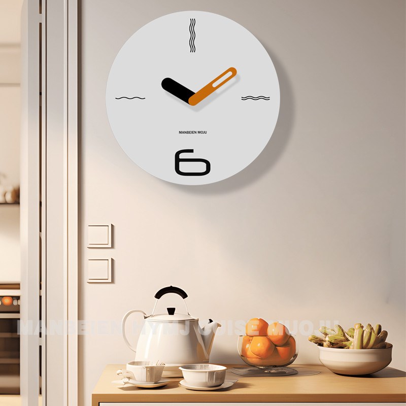 艺术挂钟客厅静音现代简约时x钟2024新款家用钟表挂墙创意挂表