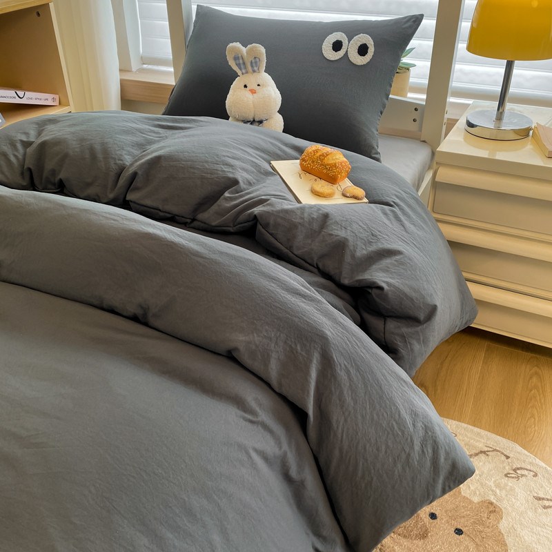 学生被子四件套床单被套大学宿舍床上三件套N被褥全套一整套单人