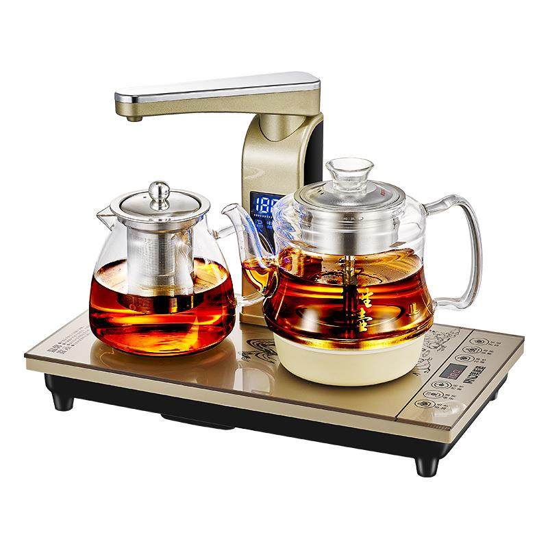 美能迪WA-998系列双炉保温泡茶煮茶标准尺寸可嵌入茶台电热水壶