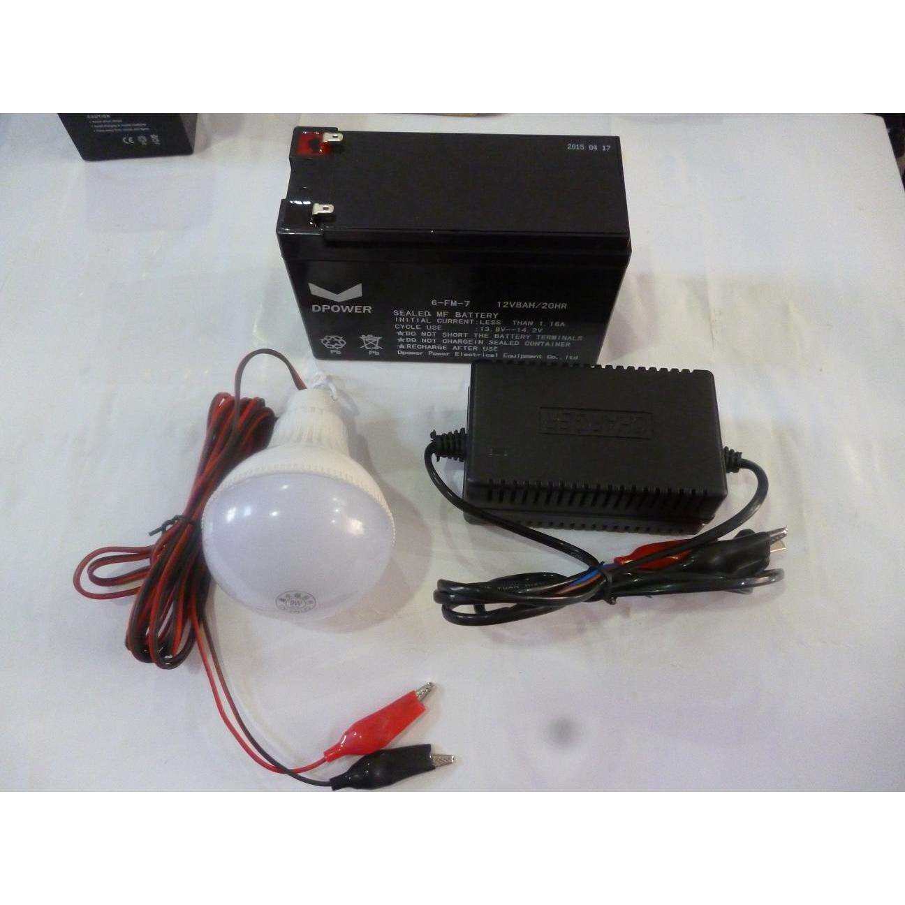 大功率8小时高亮摆夜摊灯摆摊夜灯摆摊灯高亮LED配12V7ah整套