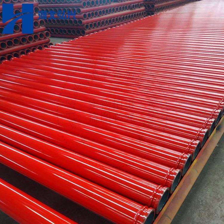 混凝土输送耐磨泵管 DN125*3000无缝高压泵管