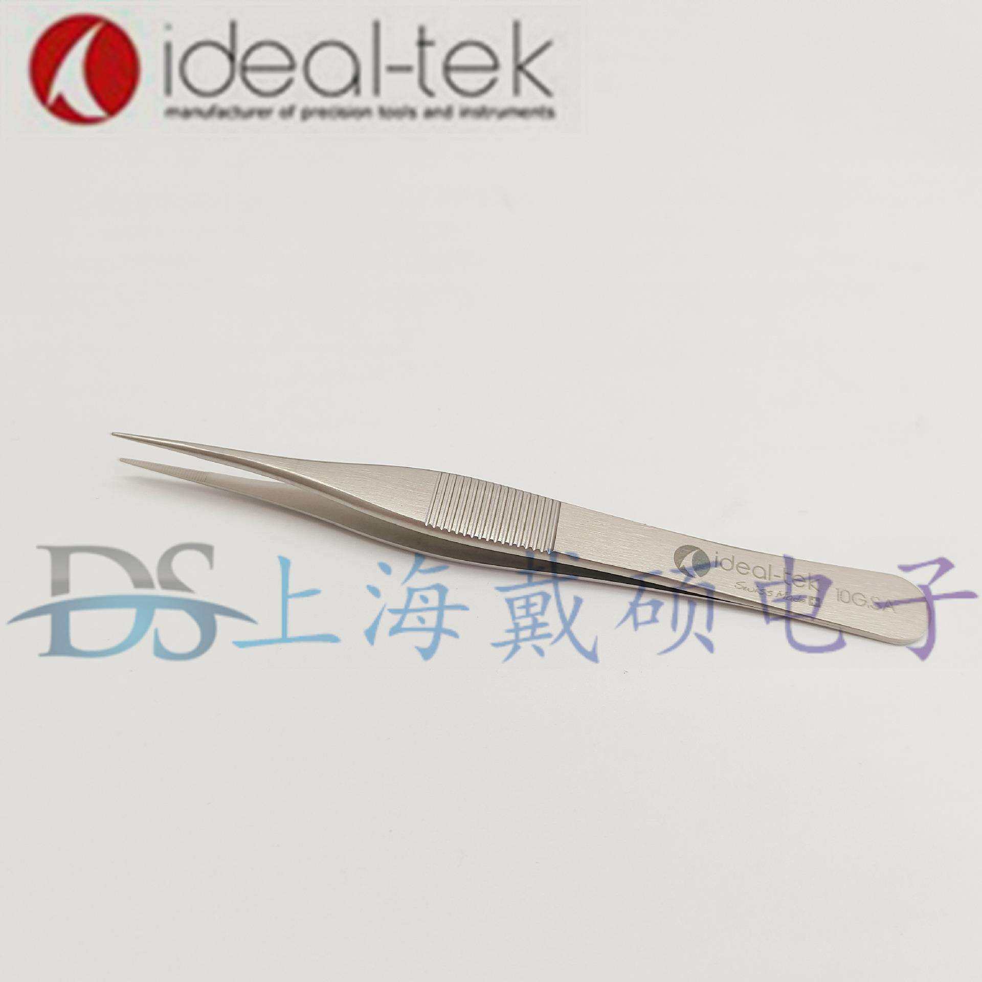瑞士 ideal-tek 10G.SA.0.IT 防静电镊子不锈钢抗磁防滑10G.SA