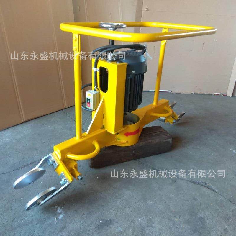 内燃抛光除锈机火车轨道手推式钢轨端面仿形打磨机养护设备