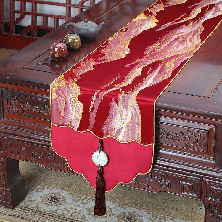新中式桌旗茶几旗桌布禅意茶台布艺长条轻奢茶桌垫布可定 制,鲜花速递/花卉仿真/绿植园艺,割草机/草坪机,淘宝优惠券,粉丝福利购,淘宝优惠卷