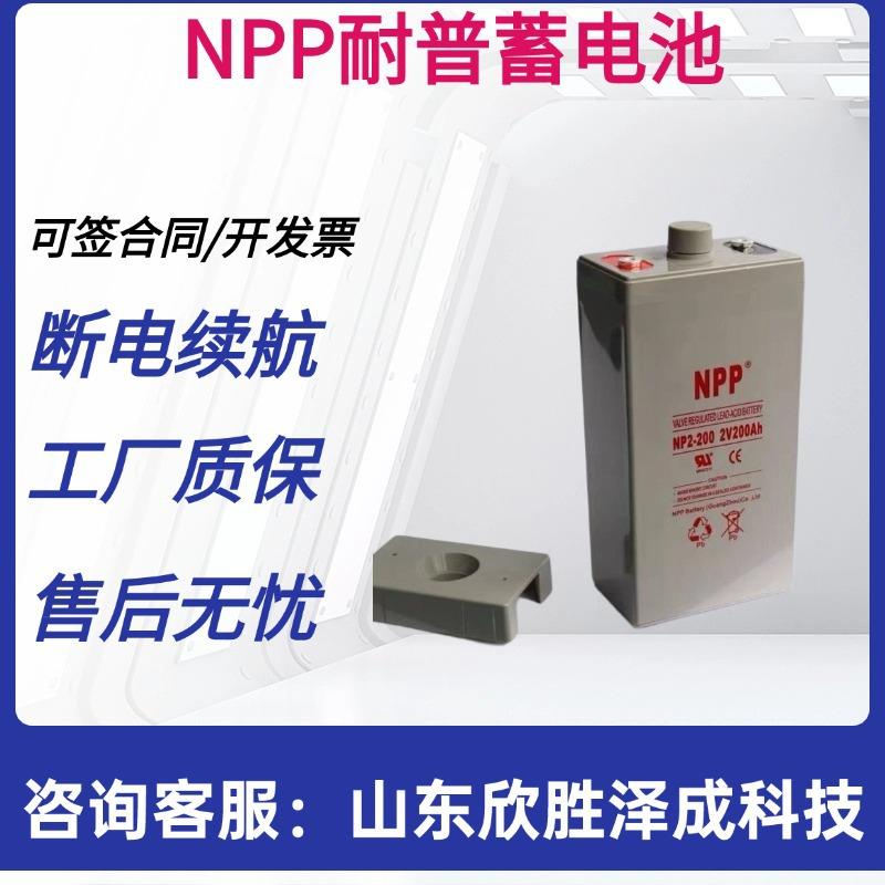 NPP耐普蓄电池NP2-200Ah 2V200AH 通信基站储能设备