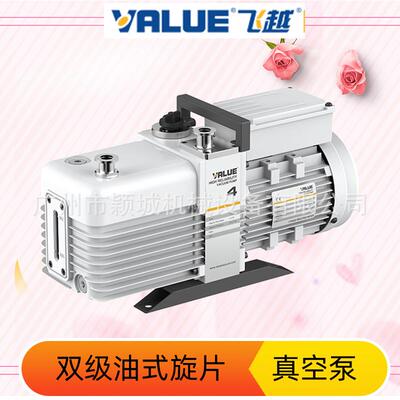 VALUE飞越油式双级旋片真空泵VRD-4/8/16/24实验室用抽气高真空泵