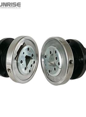 搭配制动器离合器使用 FLO/FLW 28#/35#法兰式安全夹头