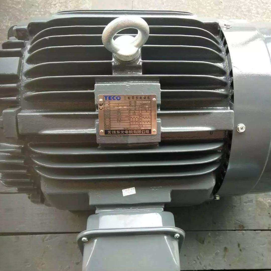 无锡东元电机TECO三相异步电动机TEGH180M4 25HP 18.5KW 4P AEEFF