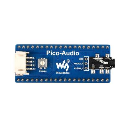 微雪 PCM5101A立体声解码器 I2S 带扬声器 树莓派Pico音频扩展板