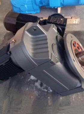 圆锥斜齿圆柱齿轮减速器 泰工FF47-42.55-1.1KW减速机 承载力大