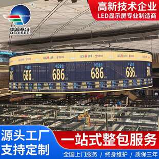 厂家 screen室内户外全彩透明屏幕 P3.91全彩广告显示屏Led