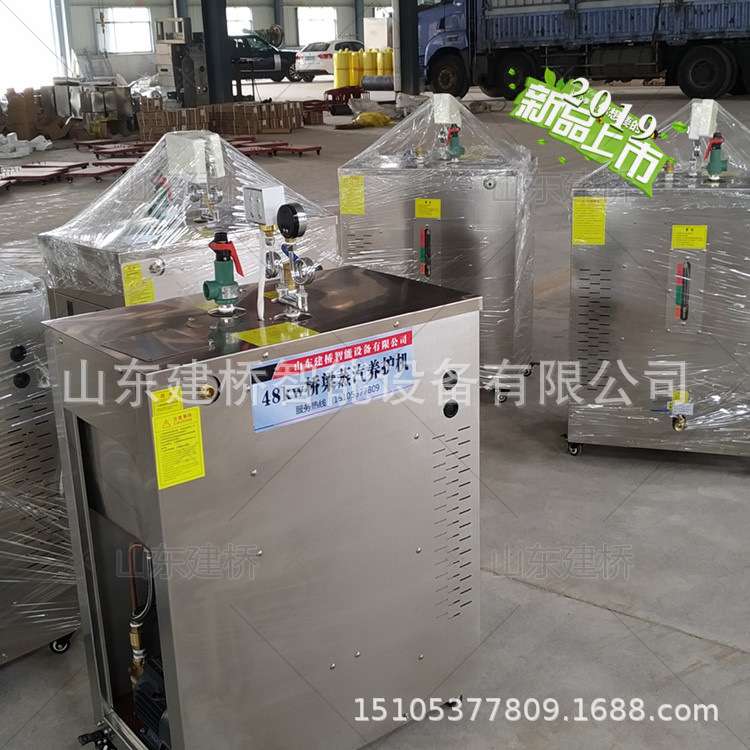 建桥蒸汽发生器商用全自动电加热工业小型豆腐380v发热管蒸气锅炉