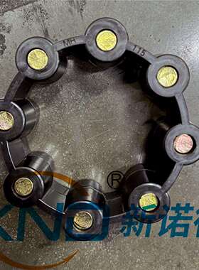 MH115芯型弹性体/MH-115型黑色橡胶弹性体/MH115联轴器缓冲胶垫厂