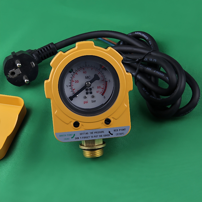 水泵自动压力控制器 光电原理水泵压力开关 压力仪表6bars