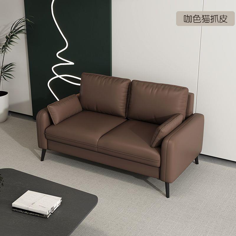轻奢沙发小户型客厅简约双人三人公寓服装店出租屋休息区接待沙发