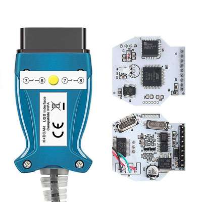 INPA K+DCAN for BMW E chassis FT232RL 9241 白色诊断线