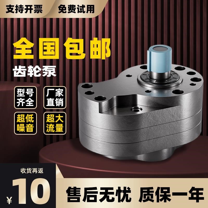 齿轮泵CB-eB6/10打压泵电动CB-B/25液压油泵小型泵头自吸泵高温泵